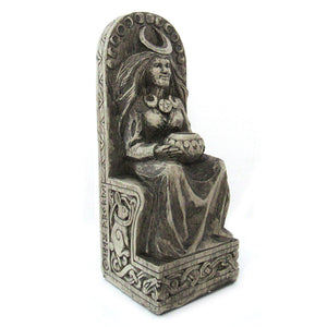 Seated Goddess Statue by Dryad Design (Stone Color)