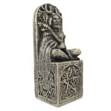 Seated God Statue by Dryad Design (Stone Color)
