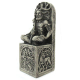 Seated God Statue by Dryad Design (Stone Color)