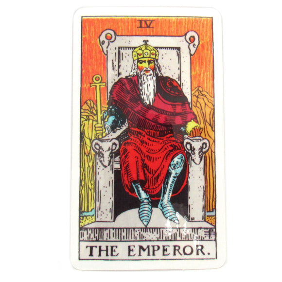 The Emperor Tarot Sticker (Large)
