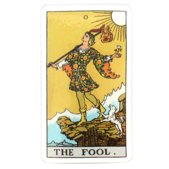 The Fool Tarot Sticker (Large)
