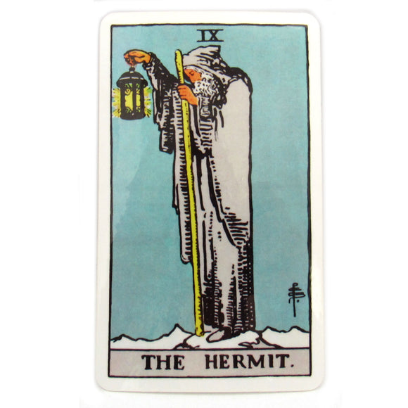 The Hermit Tarot Sticker (Large)