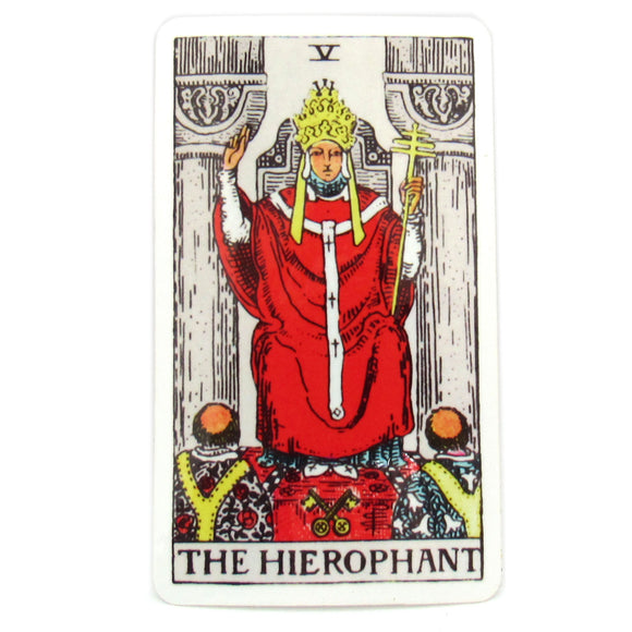 The Hierophant Tarot Sticker