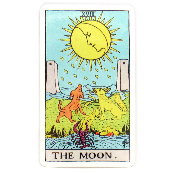 The Moon Tarot Sticker (Large)