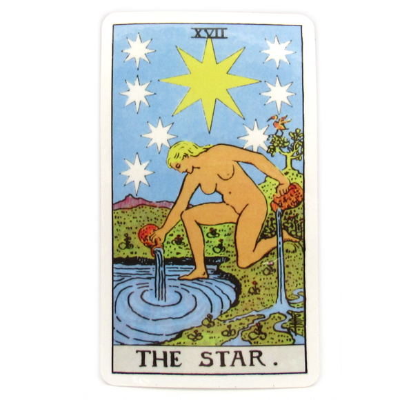 The Star Tarot Sticker