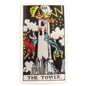 The Tower Tarot Sticker (Large)