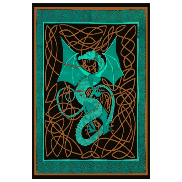 Green Dragon Tapestry