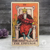 Tarot Art Print on Wood (The Emperor)