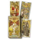 Golden Art Nouveau Tarot Deck