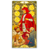 Golden Art Nouveau Tarot Deck