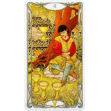 Golden Art Nouveau Tarot Deck