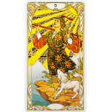 Golden Art Nouveau Tarot Deck