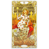 Golden Art Nouveau Tarot Deck