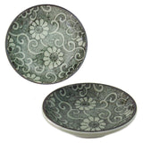 Ceramic Trinket Dish (Blooms and Vines)