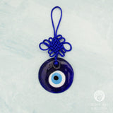 Evil Eye Wall Hanging with Lucky Knot