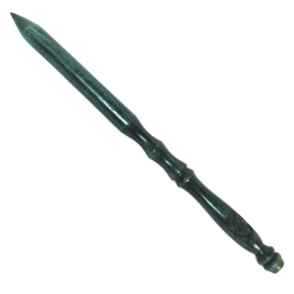 Giant Green Pentagram Wand