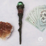 Green Man Magical Wand