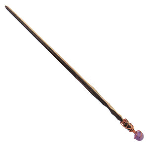 Mystic Wand with Amethyst Sphere