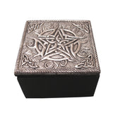 Silver Pentacle Trinket Box