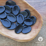 Black Agate Worry Stone