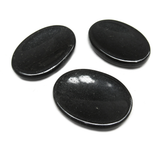 Black Agate Worry Stone