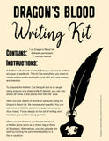 Dragon's Blood Spell Writing Kit